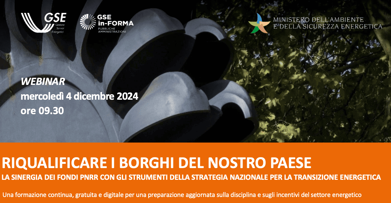 Risorse per la riqualificazione di edifici tutelati e borghi storici in sinergia con il PNRR